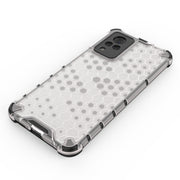 For vivo V21 Shockproof Honeycomb PC + TPU Case(Red)