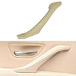 Car Leather Left Side Inner Door Handle Assembly 51417225854 for BMW 5 Series F10 / F18 2011-2017(Beige) - Door Handles by PMC TechLife | Online Shopping South Africa | PMC TechLife | Buy Now Pay Later Mobicred