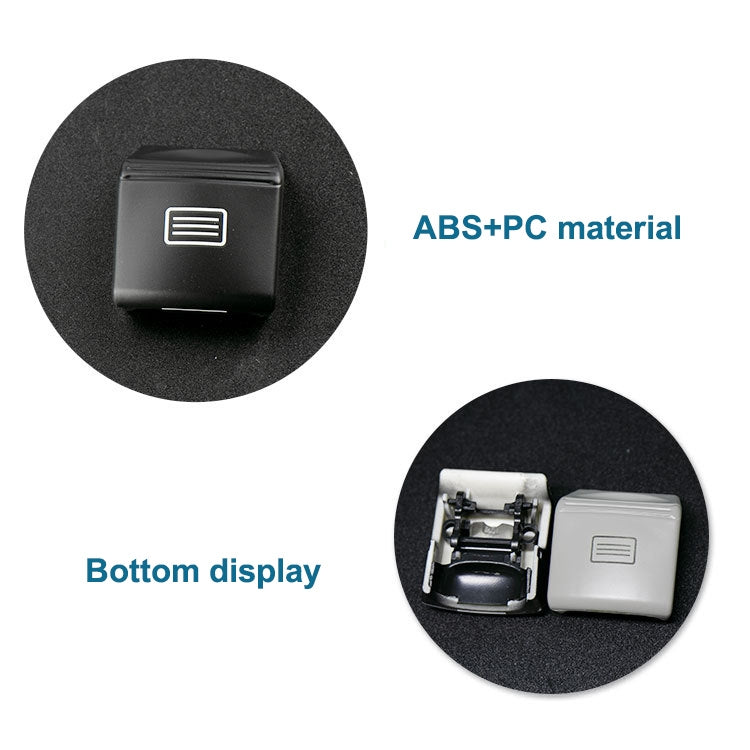 Car Sunroof Switch Button Dome Light Button for Mercedes-Benz W204 / X204 2008-2015(Mercerized Beige)