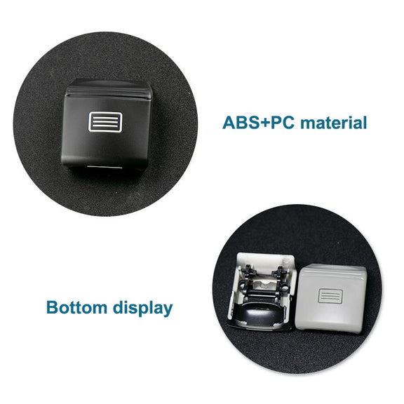 Car Sunroof Switch Button Dome Light Button for Mercedes-Benz W204 / X204 2008-2015(Deerskin Beige)