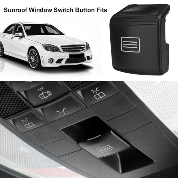 Car Sunroof Switch Button Dome Light Button for Mercedes-Benz W204 / X204 2008-2015(Mercerized Beige)