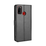 For Ulefone Note 10 Crazy Horse Texture Horizontal Flip Leather Case with Holder & Card Slots & Lanyard(Black)