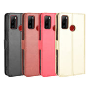 For Ulefone Note 10 Crazy Horse Texture Horizontal Flip Leather Case with Holder & Card Slots & Lanyard(Red)
