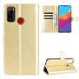 For Ulefone Note 10 Crazy Horse Texture Horizontal Flip Leather Case with Holder & Card Slots & Lanyard(Gold) - Ulefone Cases by PMC Jewellery | Online Shopping South Africa | PMC Jewellery | Buy Now Pay Later Mobicred