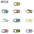 8 PCS Universal Oval Shape Design WebCam Cover Camera Cover for Desktop, Laptop, Tablet, Phones, Color Random(Flower Style) - Other by PMC TechLife | Online Shopping South Africa | PMC TechLife