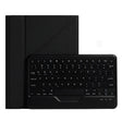 B07 Splittable Bluetooth Keyboard Leather Tablet Case with Triangle Holder & Pen Slot For iPad 9.7 2018 & 2017 / Pro 9.7 / Air 2(Black Diamond Pattern) - Universal by PMC TechLife | Online Shopping South Africa | PMC TechLife