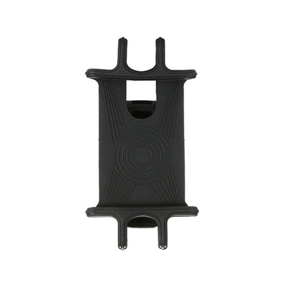 Silica Gel Bicycle Universal Phone Holder(Black)