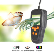 P60A 8mm 1080P 2.4 inch IPS Screen IP68 Water-resistant HD Digital Endoscope, Length:5m Hard Cable