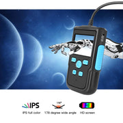 P60B 8mm 1080P 2.4 inch IPS Screen IP68 Water-resistant HD Digital Endoscope, Length:2m Hard Cable