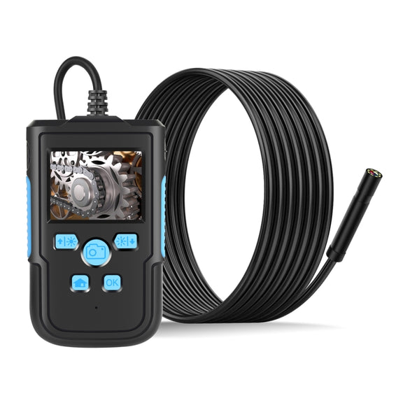 P60B 8mm 1080P 2.4 inch IPS Screen IP68 Water-resistant HD Digital Endoscope, Length:5m Hard Cable