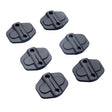 A5565 6 PCS Car Door Lock Cover for Jeep Wrangler JL JLU 2018-2019 - free shipping - PMC TechLife - Order now!