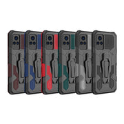 For vivo V21 Armor Warrior Shockproof PC + TPU Protective Case(Brown)