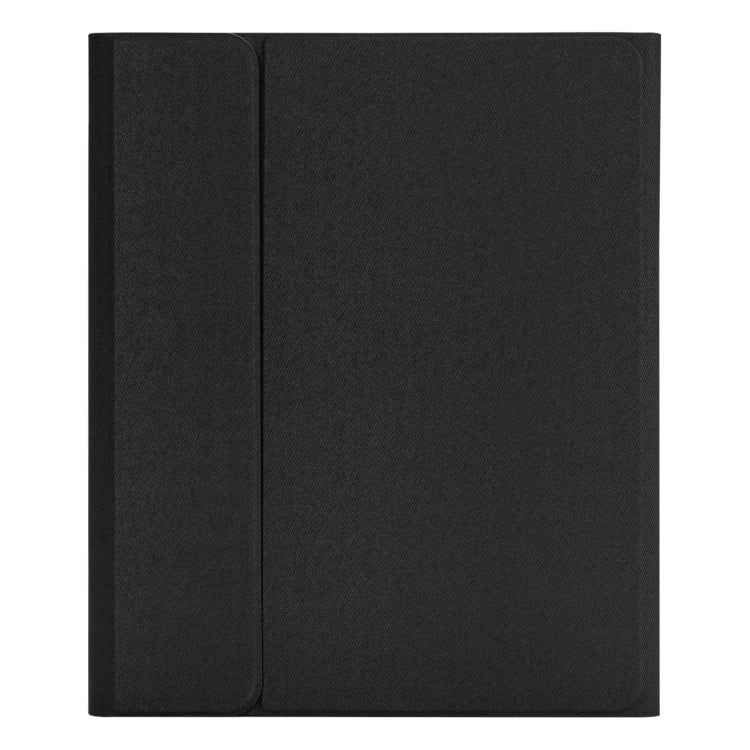 HK132 Detachable Plastic Bluetooth Keyboard Tablet Case with Holder & Pen Slot For iPad Pro 12.9 inch 2021 / 2020 / 2018(Black)