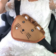 Car Child Seat Belt Adjusting and Fixing Device Buttons Seat Belt Anti-strangulation Shoulder Cover, Style:Mesh Fabric Lion - Seat Belts & Padding by PMC TechLife | Online Shopping South Africa | PMC TechLife | Buy Now Pay Later Mobicred