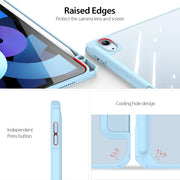DUX DUCIS TOBY Series Shockproof PU Leather + PC + TPU Flip Smart Case For iPad Air 11 2025 / 2024 / Air 2022 / 2020 10.9(Blue)