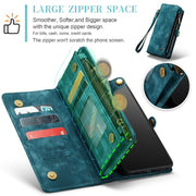 For Samsung Galaxy A32 5G CaseMe Detachable Multifunctional Horizontal Flip Leather Phone Case(Green)