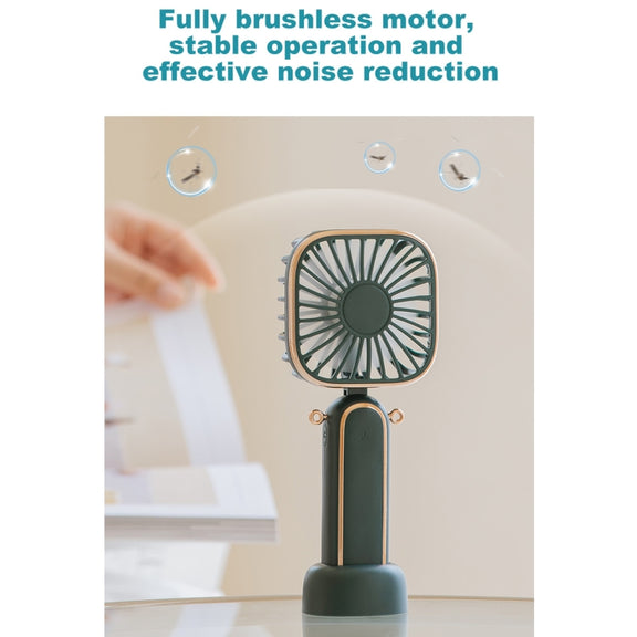 WT-TX6 Portable Foldable USB Charging Mosquito Repellent Handheld Electric Fan, 3 Speed Control(White)