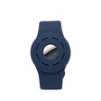 Anti-scratch Shockproof Silicone Bracelet Strap Protective Cover Case For AirTag(Dark Blue) - Other by PMc TechLife | Online Shopping South Africa | PMc TechLife | Buy Now Pay Later Mobicred