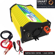 Legend I Generation DC12V to AC110V 3000W Modified Square Wave Car Power Inverter(Yellow)