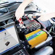 Legend I Generation DC12V to AC110V 3000W Modified Square Wave Car Power Inverter(Yellow)