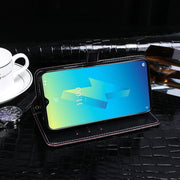 For Wiko Power U10 idewei Crocodile Texture Horizontal Flip Leather Case with Holder & Card Slots & Wallet(Black)