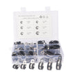 A1196 52 in 1 Car Rubber Cushion Pipe Clamps Stainless Steel Clamps - Booster Cable & Clip by PMC TechLife | Online Shopping South Africa | PMC TechLife | Buy Now Pay Later Mobicred