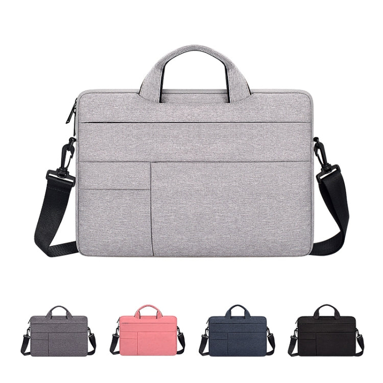 ND05SDJ Oxford Cloth + Nylon Laptop Portable Shoulder Bag, Size:13.3 inch(Black)