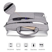 ND05SDJ Oxford Cloth + Nylon Laptop Portable Shoulder Bag, Size:13.3 inch(Navy Blue)