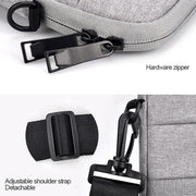 ND05SDJ Oxford Cloth + Nylon Laptop Portable Shoulder Bag, Size:13.3 inch(Deep Space Gray)