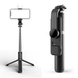 Q02S Fill Light Bluetooth Selfie Stick Tripod Mobile Phone Holder(Black) - Selfie Sticks by PMC TechLife | Online Shopping South Africa | PMC TechLife | Buy Now Pay Later Mobicred