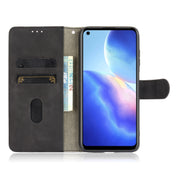 For Blackview A90 Solid Color Skin Feel Magnetic Buckle Horizontal Flip Calf Texture PU Leather Case with Holder & Card Slots & Wallet(Black)