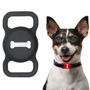 Shockproof Anti-scratch Silicone Case Protective Cover, Style: Bones, Model:For AirTag(Gray)