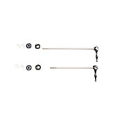 BIKERSAY Bicycle Skewers Quick Release Titanium Axle QR Wheel Hub Skewer For MTB Bicycle, Model:QR002