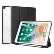 DUX DUCIS TOBY Series Shockproof PU Leather + PC + TPU Horizontal Flip Case with Holder & Pen Slot & Sleep / Wake-up Function For iPad 9.7 inch 2017 / 2018(Black) - free shipping - PMC TechLife - Order now!