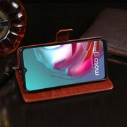 For Lenovo K13 Note idewei Crazy Horse Texture Horizontal Flip Leather Case with Holder & Card Slots & Wallet(Red)