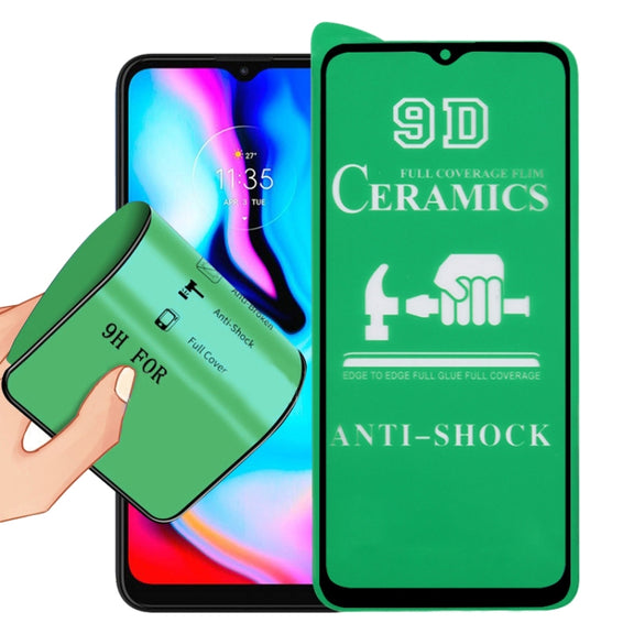 For Motorola Moto E7 Plus 9D Full Screen Full Glue Ceramic Film