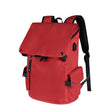 SJ02 13-15.6 inch Universal Large-capacity Laptop Backpack with USB Charging Port(Wine Red) - Backpack by PMC TechLife | Online Shopping South Africa | PMC TechLife | Buy Now Pay Later Mobicred