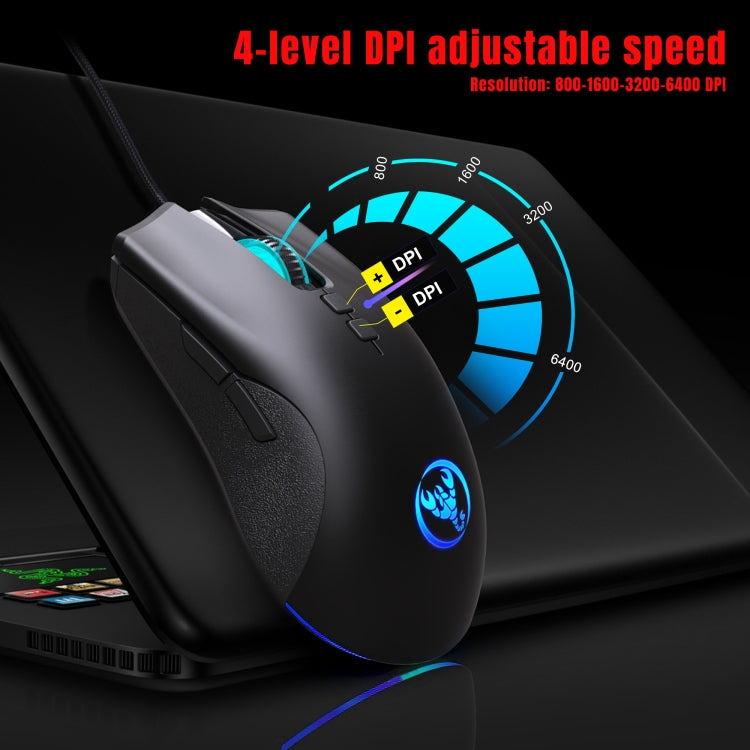 HXSJ P8+V100+A883 Keyboard Mouse Converter + One-handed Keyboard + Programming Gaming Mouse Set