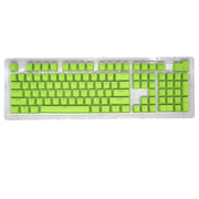 HXSJ P9 104 Keys PBT Color Mechanical Keyboard Keycaps(Green)