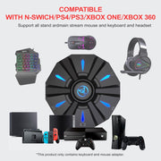 HXSJ P9 Portable Keyboard Mouse Converter for PS4 / Xbox One / PS3 / Xbox 360 / N-Switch(Black)