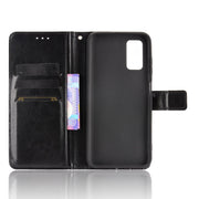 For Blackview A90 Crazy Horse Texture Horizontal Flip Leather Case with Holder & Card Slots & Lanyard(Black)