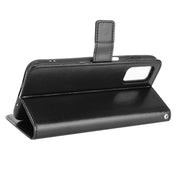 For Blackview A90 Crazy Horse Texture Horizontal Flip Leather Case with Holder & Card Slots & Lanyard(Black)