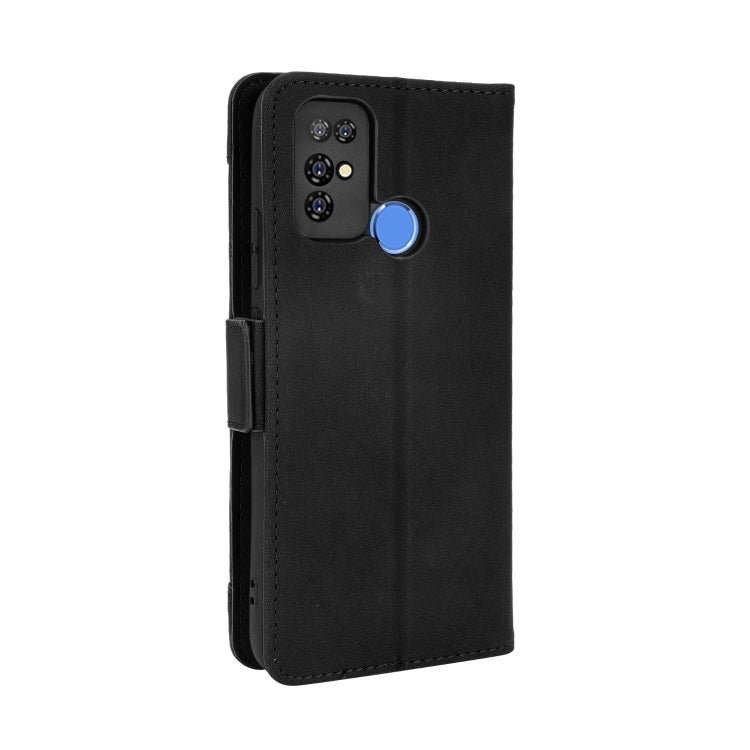 For Doogee X96 Pro Skin Feel Calf Pattern Horizontal Flip Leather Case with Holder & Card Slots & Photo Frame(Black)