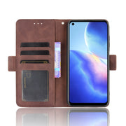 For Blackview A90 Skin Feel Calf Pattern Horizontal Flip Leather Case with Holder & Card Slots & Photo Frame(Brown)