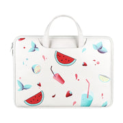 ST01KT Lightweight PU Printed Laptop Bag, Size:13.3 inch(Watermelon)