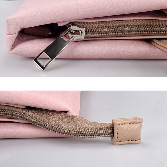 ST05SDZ Lightweight Notebook Laptop Bag with Detachable Shoulder Strap, Size:13.3 inch(Pink)