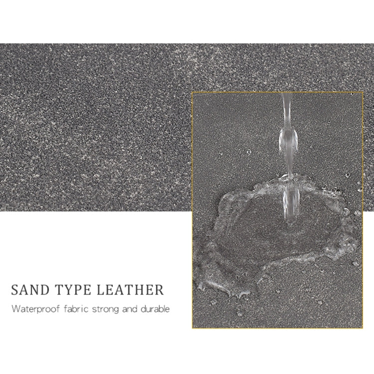 ST06SDJ Frosted PU Business Laptop Bag with Detachable Shoulder Strap, Size:15.6 inch(Dark Gray)