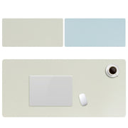ZD01 Double-sided PU Mouse Pad Table Mat, Size: 90 x 40cm(Mint Green + Sky Blue)