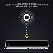 Q22 Multifunctional HD Noise Reduction Conference Recording Pen, Capacity:4GB(Black)