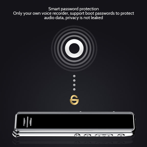 Q22 Multifunctional HD Noise Reduction Conference Recording Pen, Capacity:4GB(Black)